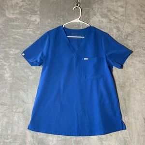 Figs Women's Blue Top